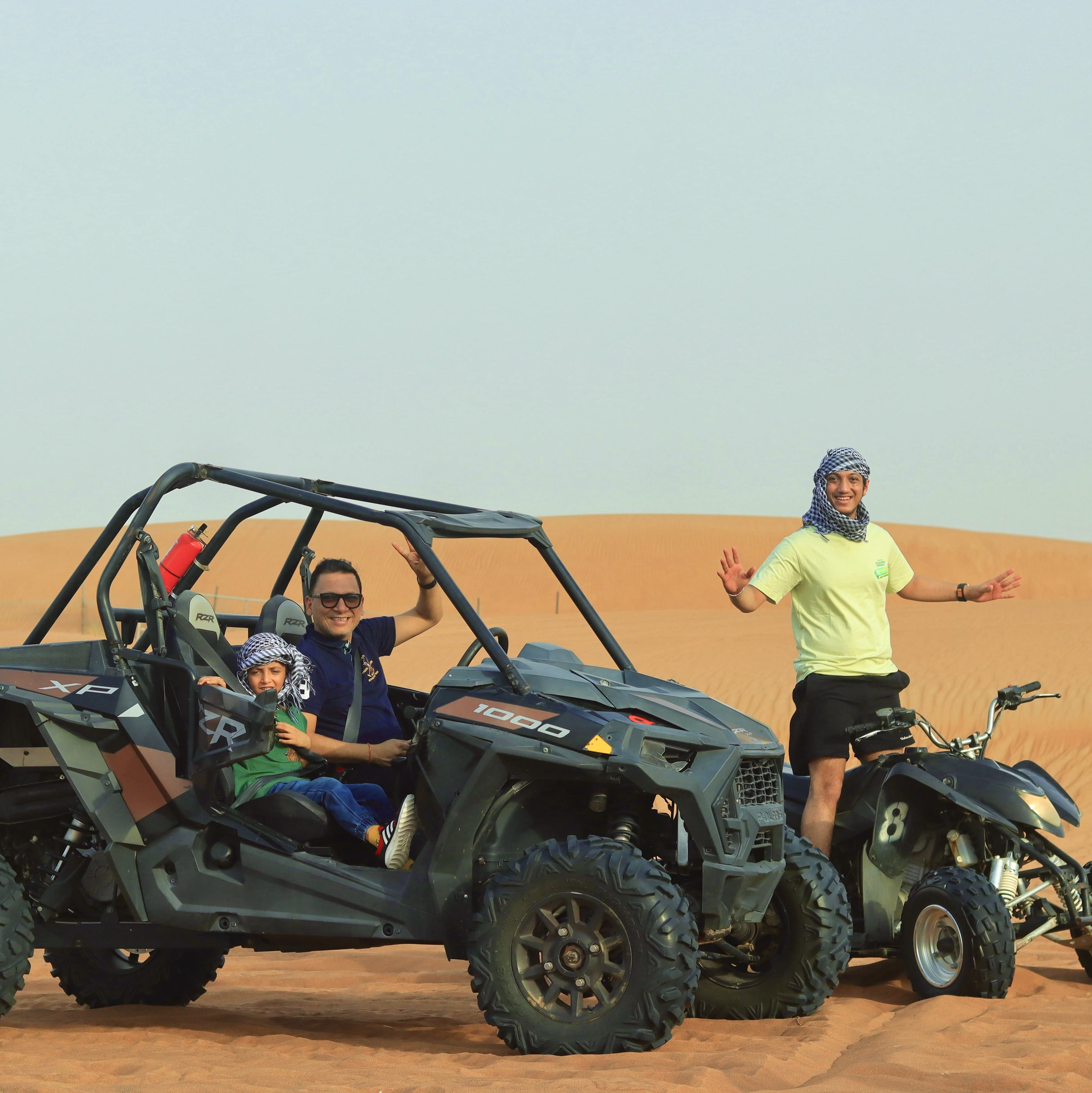 Quad or Buggy ride tour for 30 minutes or longer on your requests.