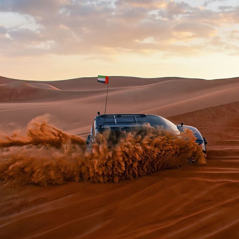 Desert Safari tour on Sharing car for 7 hours.